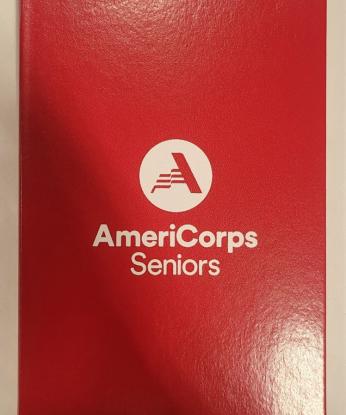 AmeriCorps Seniors Red Journal - 1 each (limit 50)