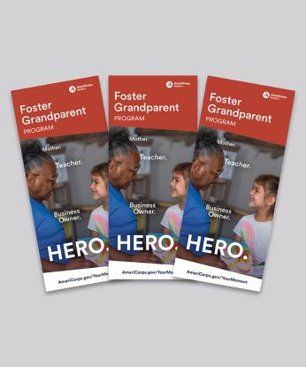 AmeriCorps Seniors Foster Grandparent Program Brochure