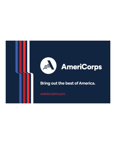 AmeriCorps Cloth Banner (3ftx5ft)