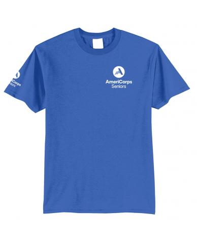 AmeriCorps Seniors Uniform T-shirt (Blue)