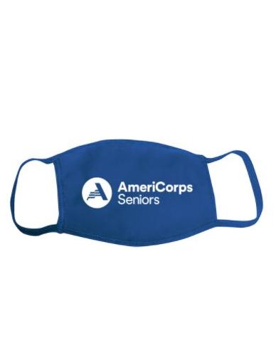 AmeriCorps Seniors Face Mask (Blue)