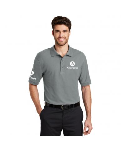 AmeriCorps Member Uniform Polo (Grey)