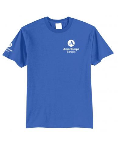 AmeriCorps OCM Seniors Uniform T-shirt (Blue)