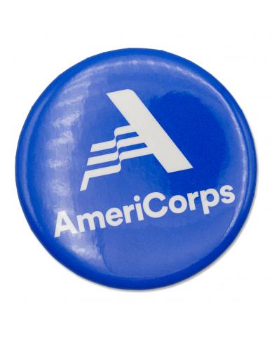 AmeriCorps OCM Button Size 2-1/4" (Blue) Sold Individually