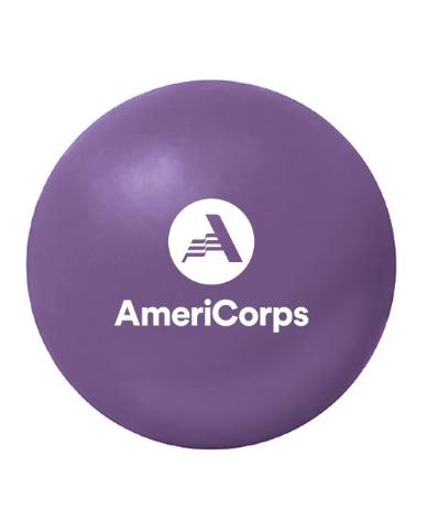 AmeriCorps CRU Grippy Ball (Purple)