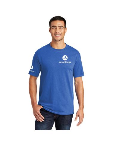 AmeriCorps Native American Affairs Uniform Short Sleeve T-shirt (Blue)