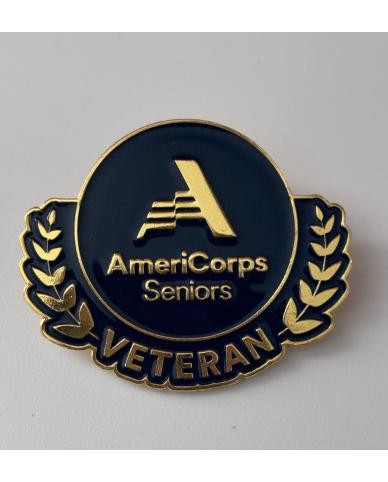 AmeriCorps Seniors Veterans Lapel Pin