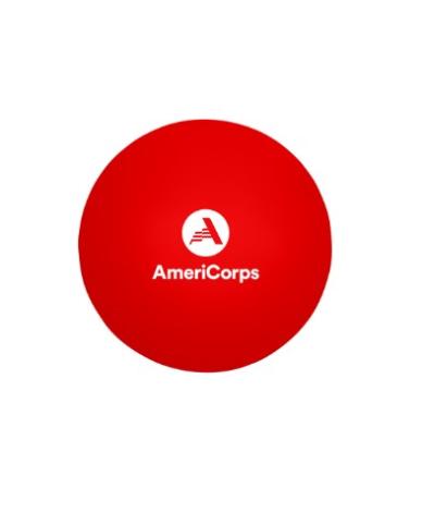 AmeriCorps Native American Stress Ball (Red)