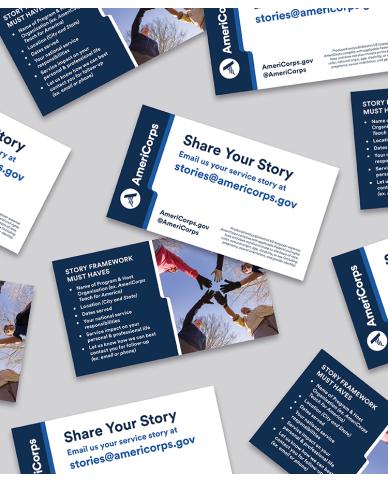 Share Your Story Card