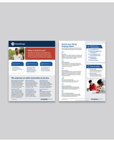 AmeriCorps Recruitment Flyer (double-sided)